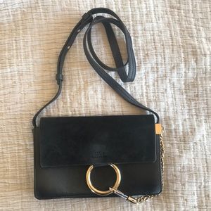 Chloe Faye Crossbody - small - black